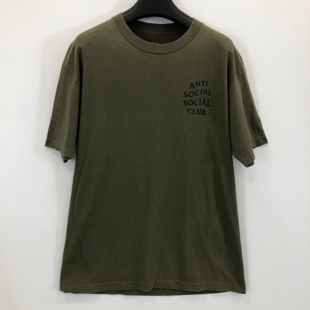 안티소셜소셜클럽 웨더드 USA 반팔 L