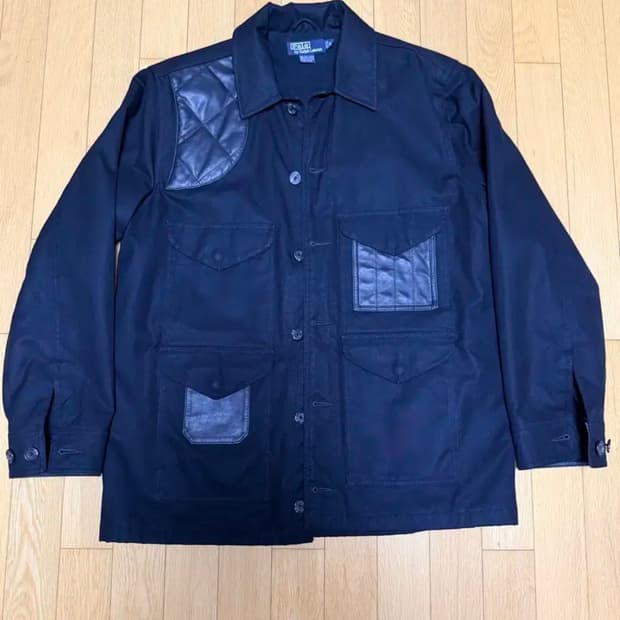 폴로 랄프로렌 블랙 헌팅자켓 M