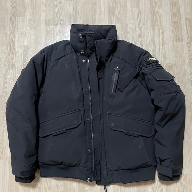 [L] 내셔널지오그래픽 타루가 구스다운 숏패딩