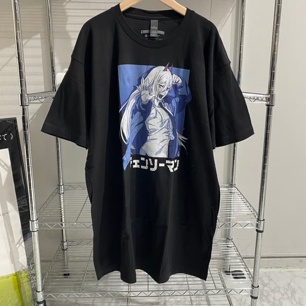 체인소맨 파워 오피셜 애니메이션 티셔츠