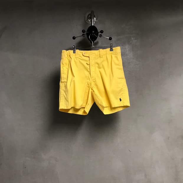폴로 랄프로렌 포니 반바지 옐로 L
