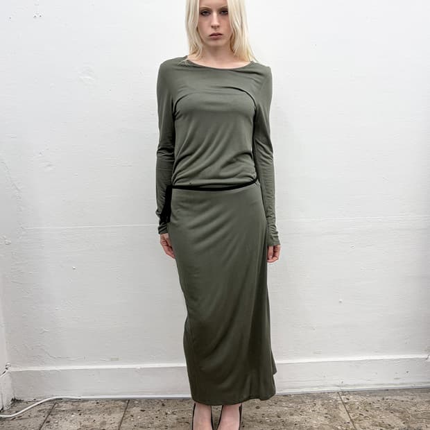 앤 발레리 해쉬 저지 드레스