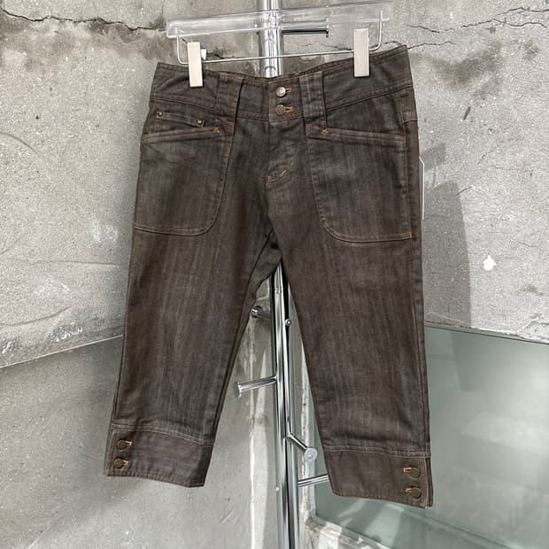 VTG 펭귄 걸즈 카프리 팬츠