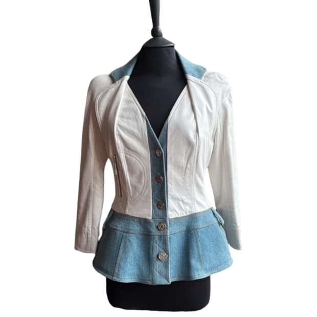 Christian Dior Leather & Denim Jacket