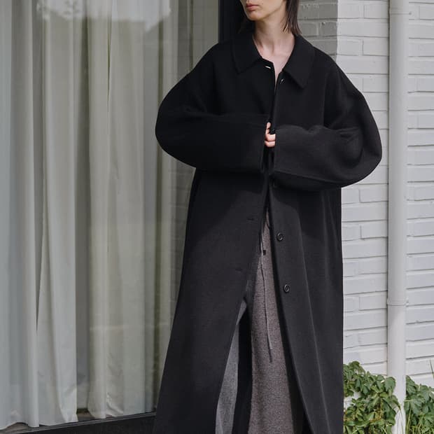 RRACE 울 캐시미어 코트