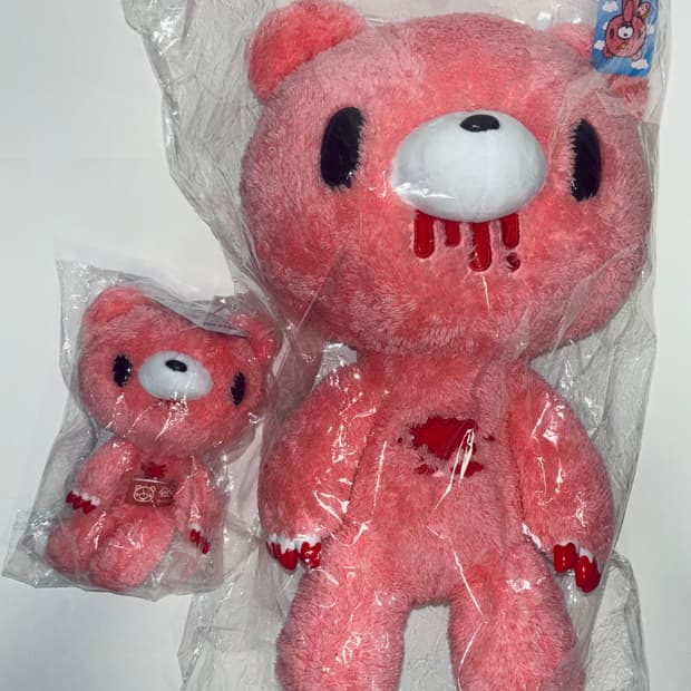 글루미베어 핑크 (키링, 인형)