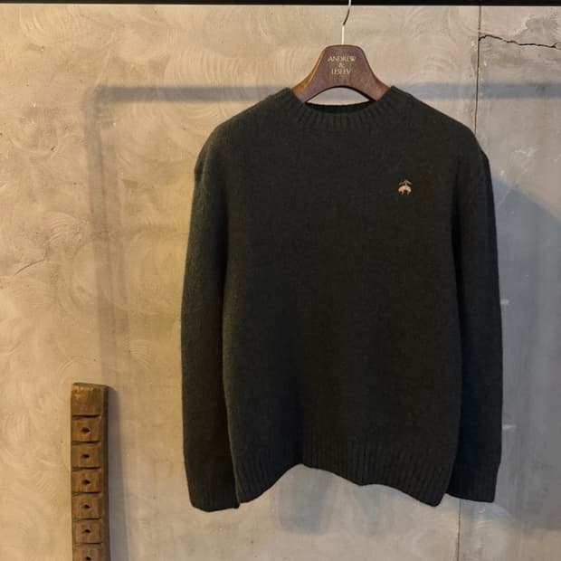 브룩스 브라더스 램스울 니트 슬림100