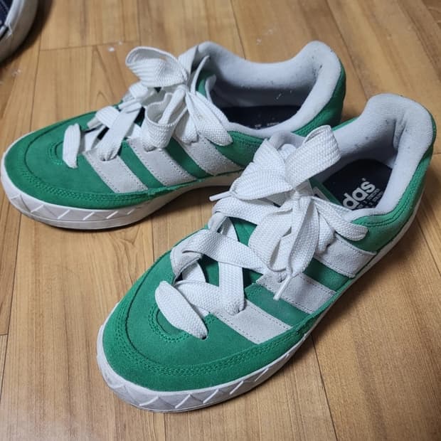 아디다스 아디매틱 그린 270사이즈