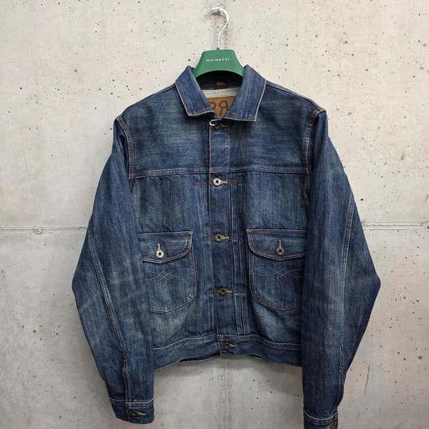 [M] RRL 더블알에 카우보이 데님 자켓 101j style