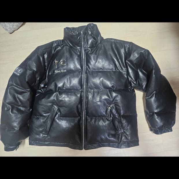 떠그 레더 패딩 급처(내고 가능)