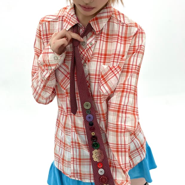 vintage star hair clips + shirt set