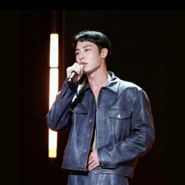 렉토 데님 레더 M사이즈