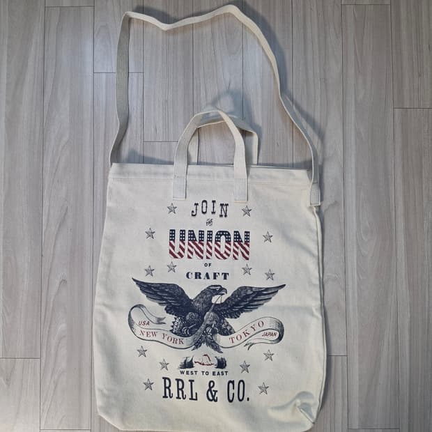 RRL 더블알엘 캔버스 2WAY 토트백 숄더백