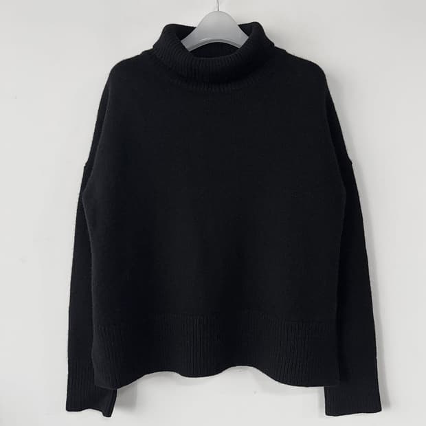 바네사브루노 울 야크 터틀넥 스웨터