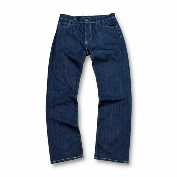 Levi's 504 레귤러 스트레이트 핏 생지 데님팬츠