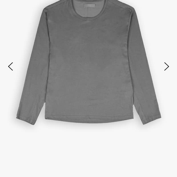 레스 롱슬리브 차콜 2사이즈 새상품