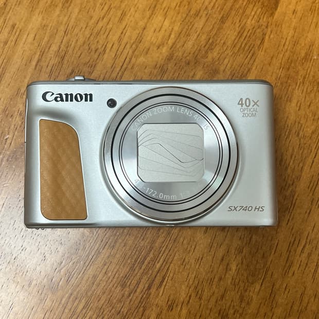 캐논 sx740 hs 실버 디지털 카메라