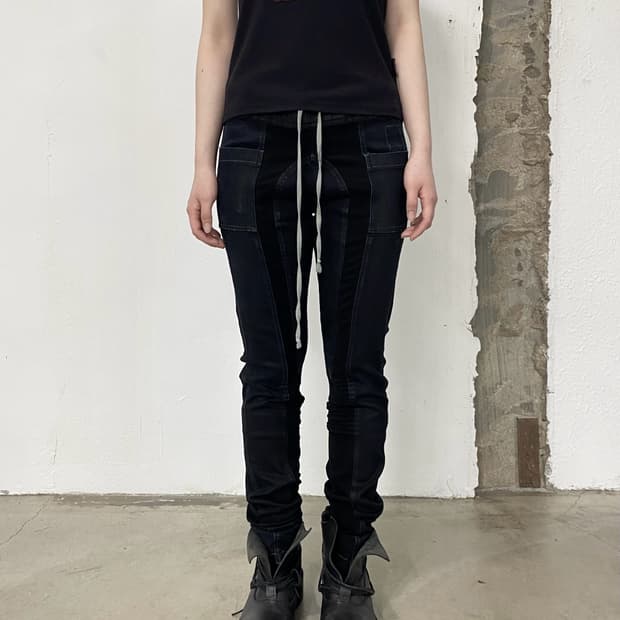 릭오웬스 다크쉐도우 바이커 레깅스 팬츠