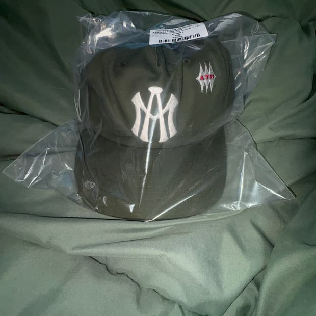애프터매스 ATM LOGO BALL CAP (KHAKI)