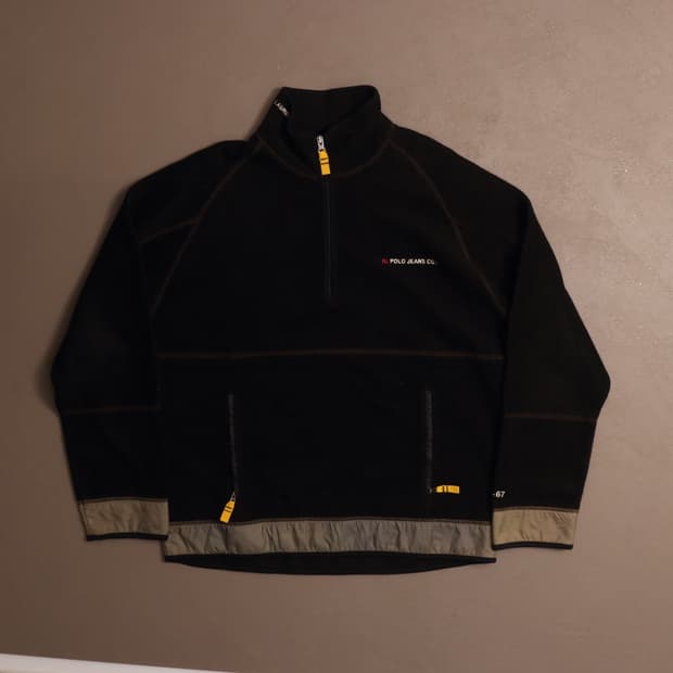 90'S 폴로 랄프로렌 진스 플리스 집업자켓 A1351