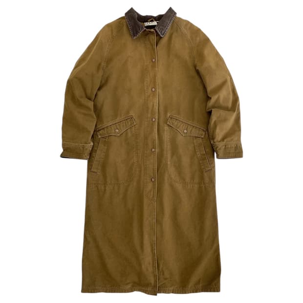 80's 엘엘빈 캔버스 필드 더스터 코트