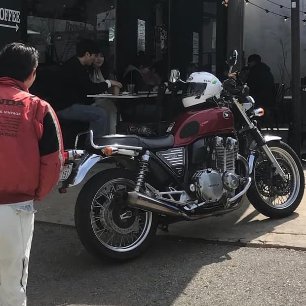 혼다 빈티지 라이딩자켓