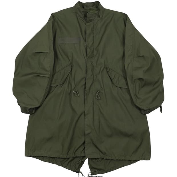 1980s US Army 미군 2세대 M-65 피쉬테일 파카 개파카