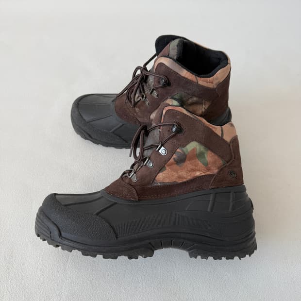 [US10]Northside 리얼트리 패턴 덕부츠