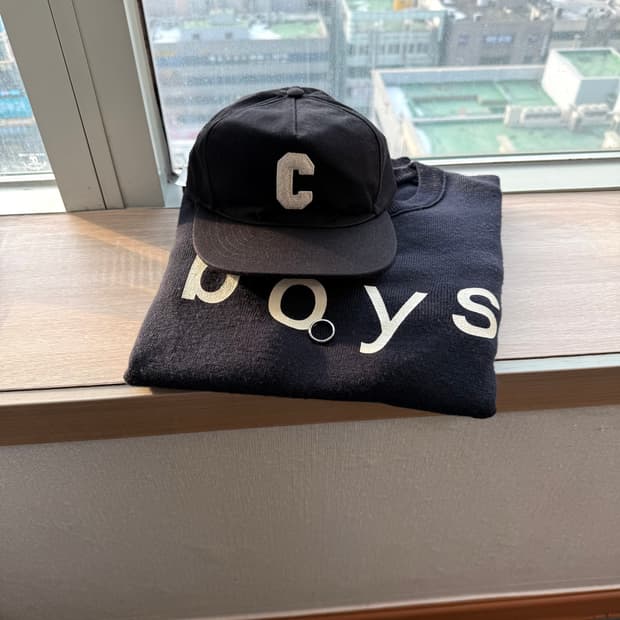 셀린느 c로고 코튼캡