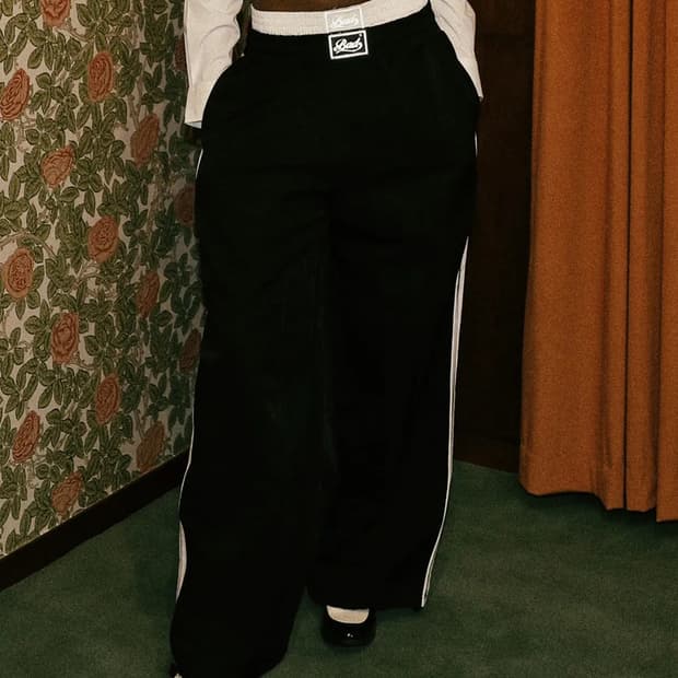 빌리 2Way 커브드 조거 트라우져 블랙