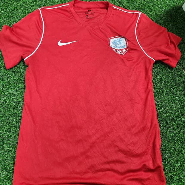 나이키 DRI-FIT EASTMONT 축구 유니폼 레드 M
