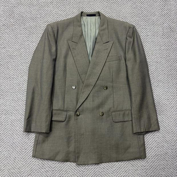 로로피아나 원단 더블 블레이저 v2656