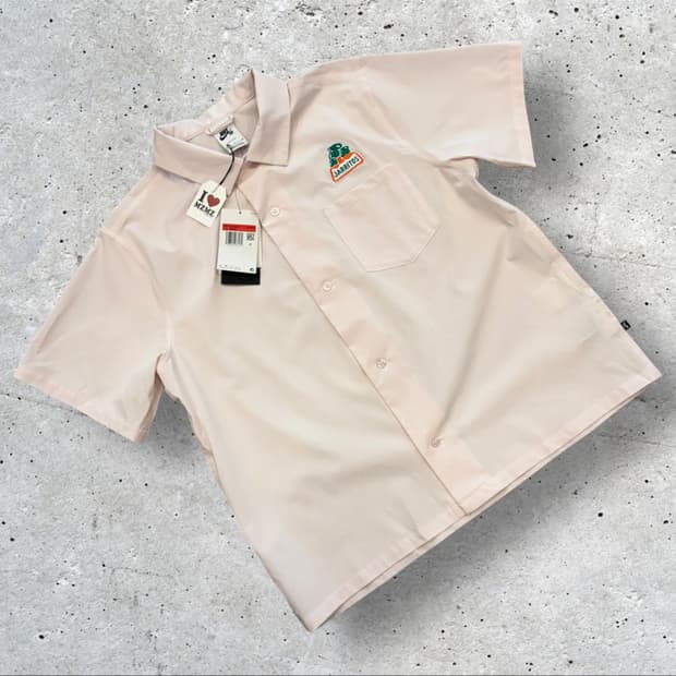 [L] 나이키 SB x 하리토스 반팔 셔츠 핑크 새상품 C865