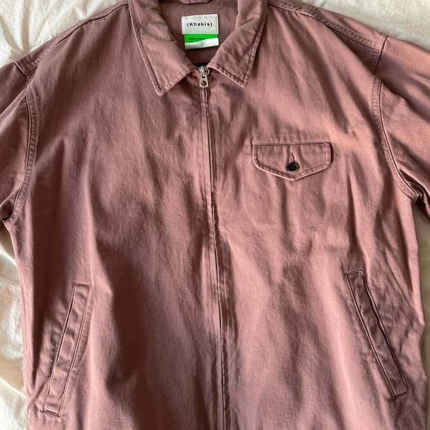 카키스 코튼 스윙자켓