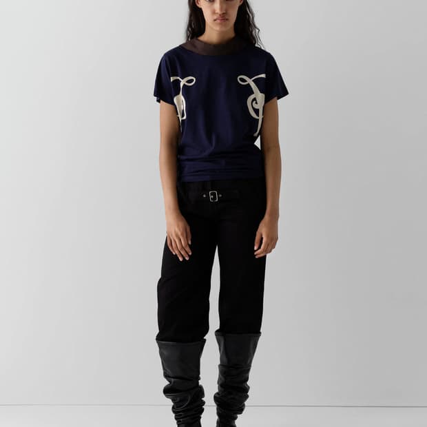 [34,36]기마구아스 Belt 팬츠/블랙