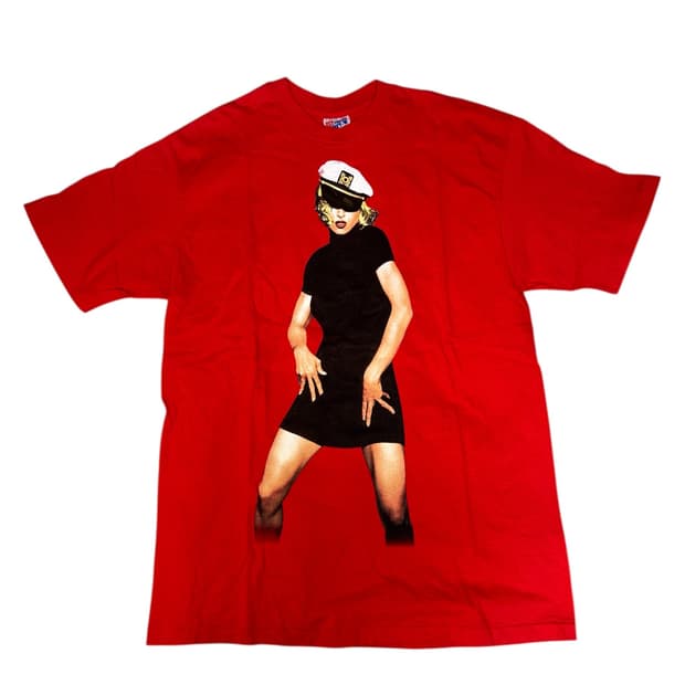 빈티지 90s 마돈나 더걸리쇼 THE GIRLIE SHOW 티셔츠 L