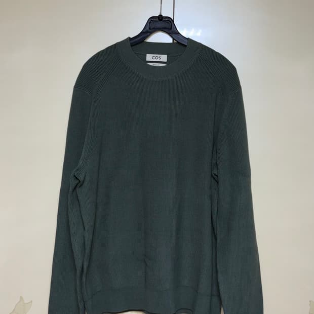 COS 코튼 스웨터 블루 (L 사이즈)