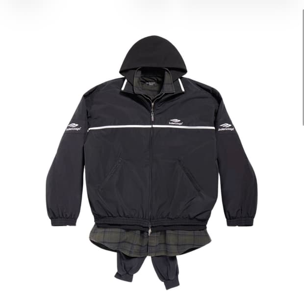 [2] 발렌시아가 3B 스포츠 아이콘 레이어드 트랙자켓