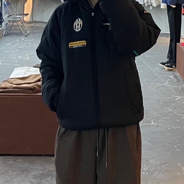 나이키 유벤투스 블랙코어 패딩 H1338