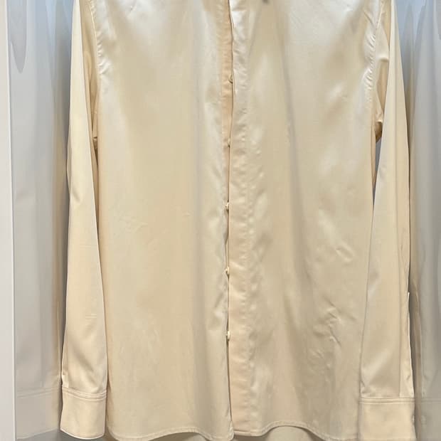 알레그리 아이보리 셔츠M(100-105)(택있음)