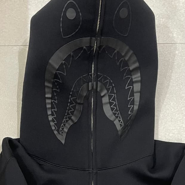 베이프 네오프렌 후드집업