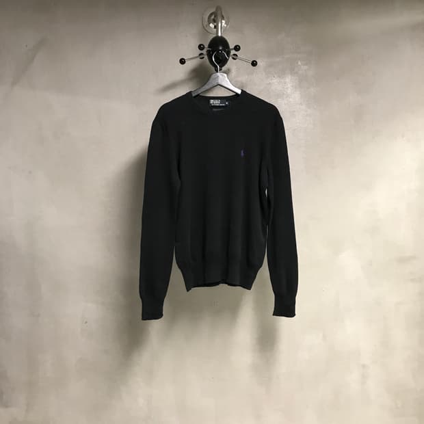 폴로 랄프로렌 니트 블랙 M
