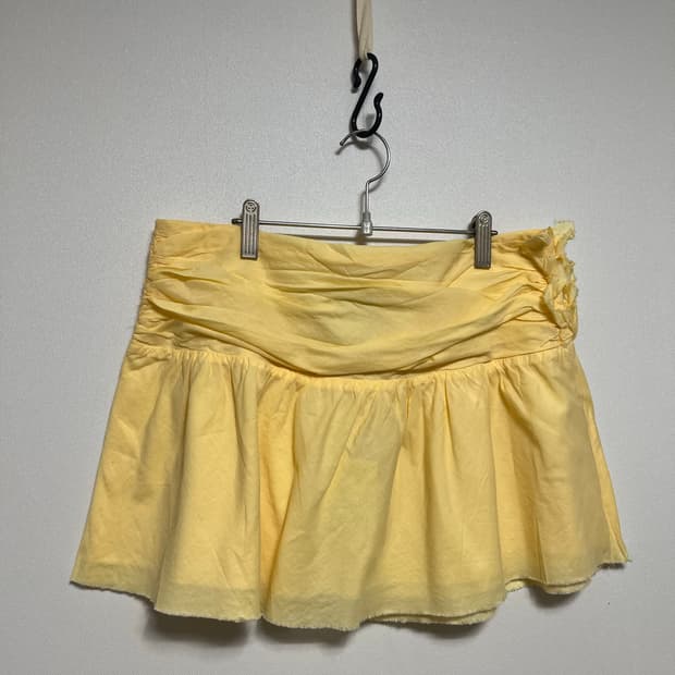 Earl Jean 얼진 옐로우 프릴 미니 스커트 26
