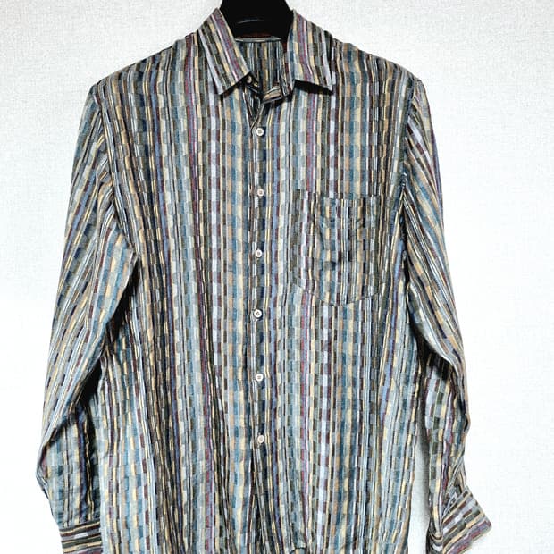 미쏘니 이탈리아 정품 골드라벨 남방 105사이즈