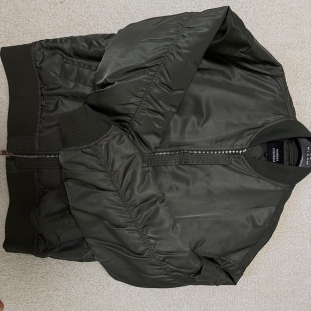 무신사스탠다드 오버사이즈 봄버 ma-1 자켓 M