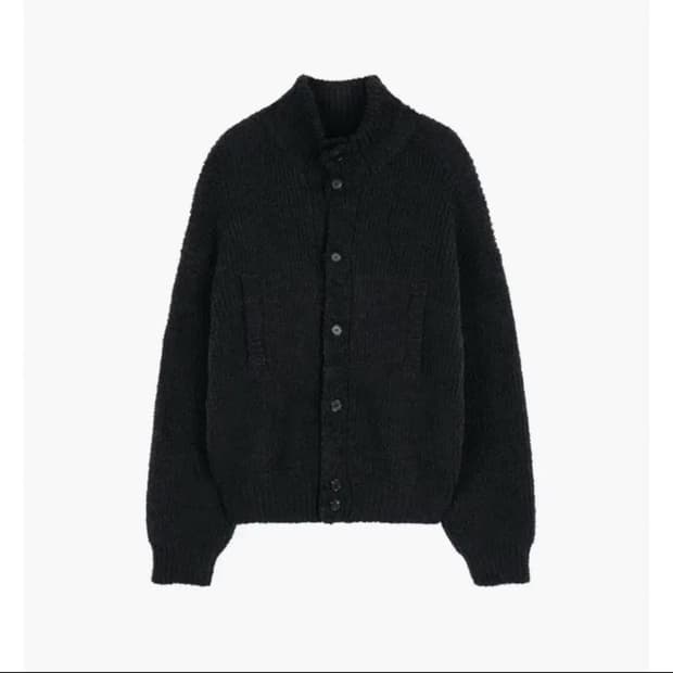 prtprt 부클 하이넥 가디건 1사이즈 새상품
