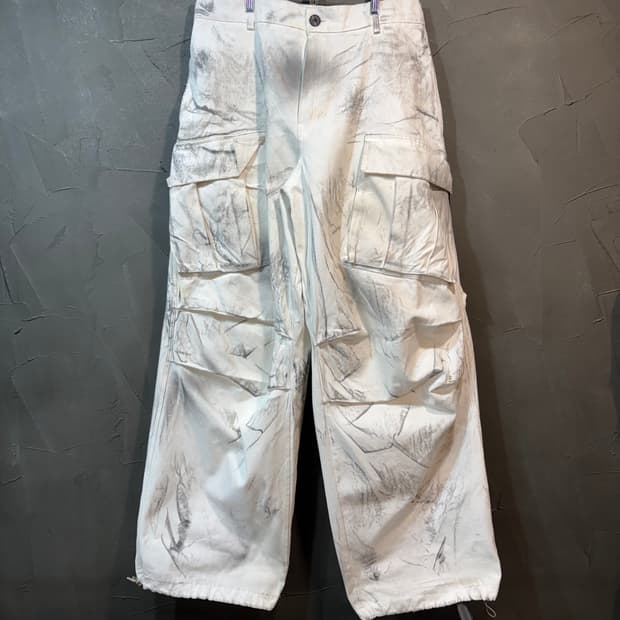 [2] NOS COULEURS 노큘러스 워싱 카고 팬츠