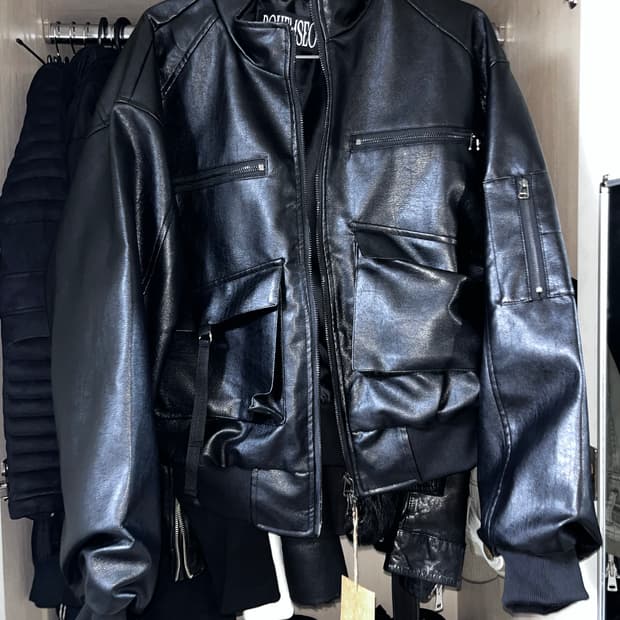 <새상품>24년도 보헤미안서울 레더자켓