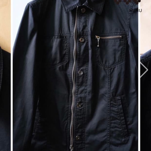 캐서린 햄넷 자켓 블랙