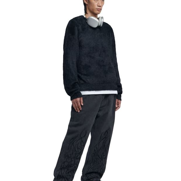 노매뉴얼 2023 헤어리 니트 / 남성 니트/ 남자 니트